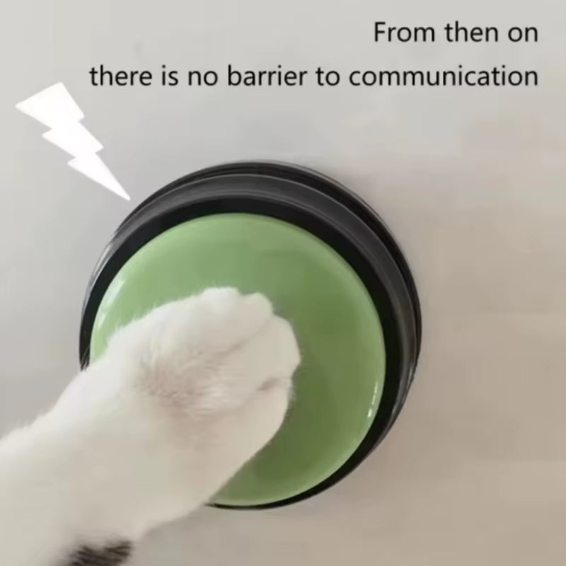 Recordable Talking Dog Toys - Interactive Pet Communication Buttons - Portable and Fun Pet Supplies