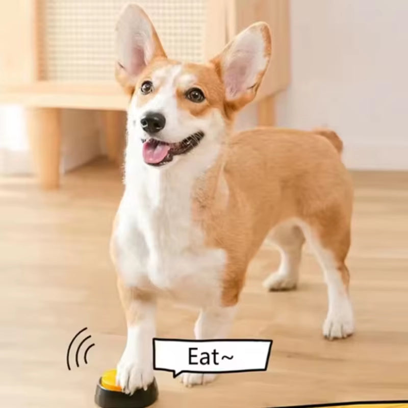 Recordable Talking Dog Toys - Interactive Pet Communication Buttons - Portable and Fun Pet Supplies